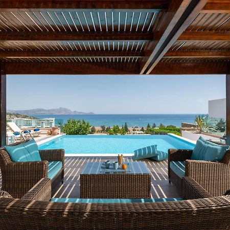 Villa Milena With Private Pool, Vlicha Beach Lindos Líndos Exterior foto